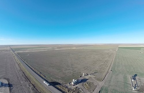 TRACT 1 - REAL ESTATE & MINERAL AUCTION - 640+/- ACRES & PRODUCING MINERALS OFFERED IN 8 TRACTS IN MORTON COUNTY, KANSAS